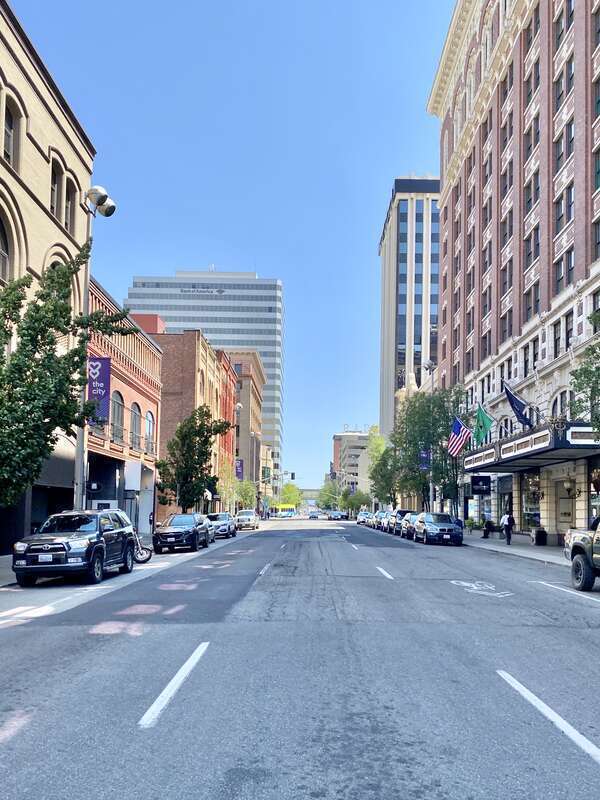 Built in the late 19th Century and early 20th Century, these buildings demonstrate the general character of Downtown Spokane.