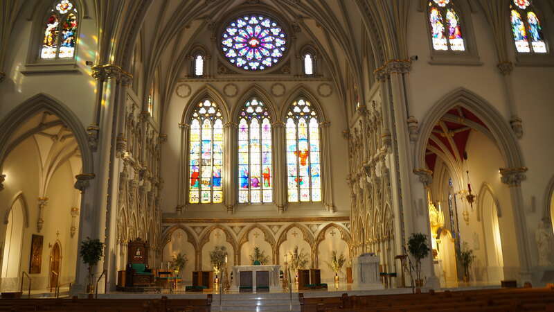 The interior of Saint Joseph Cathedral (Buffalo, New York)