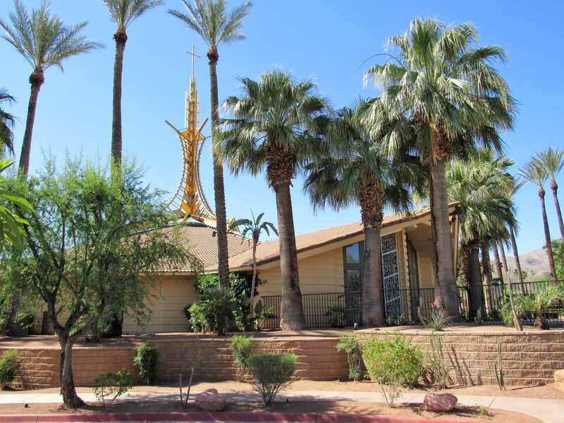 St. Louis Catholic Church in Cathedral City, California.