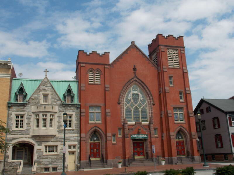 St. Michael's Lutheran Church in Harrisburg, Pennsylvania  is a contributing property in the Harrisburg Historic District.