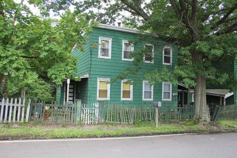 Kreischerville Workers' Houses, 4 two-family houses at 71-73, 75-77, 81-83, and 85-87 Kreischer Street in Charleston, Staten Island, New York City.  Built around 1890 to house workers of the nearby Kreischer brick manufacturing works.  Each building