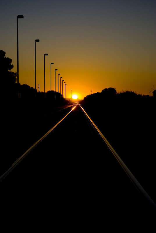 Sun Set At the Antioch Marina