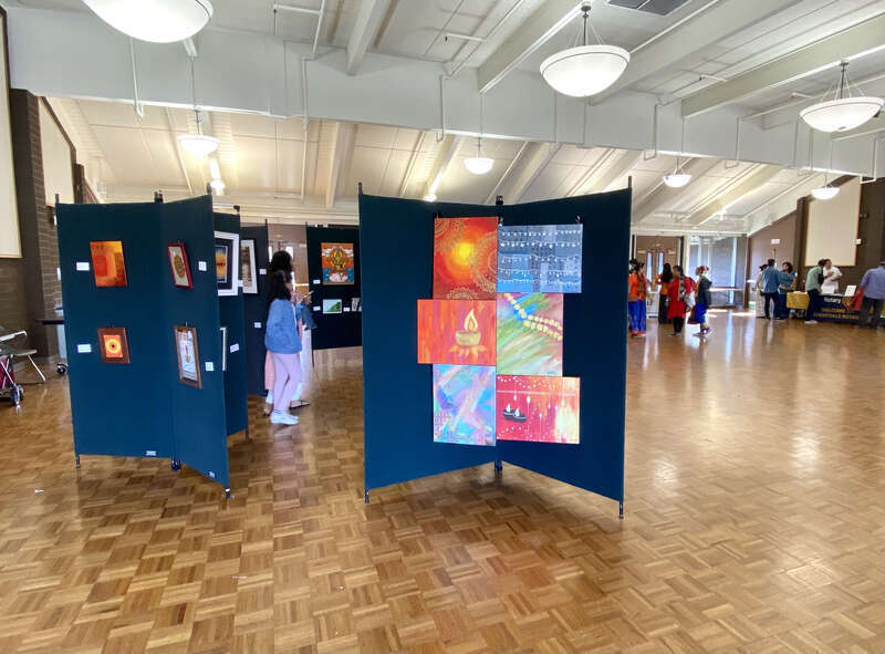 Sunnyvale Diwali Festival, held in Sunnyvale Community Center at 10am - 5pm on October 15 2022, organized by South Asian Cultural Association of Sunnyvale