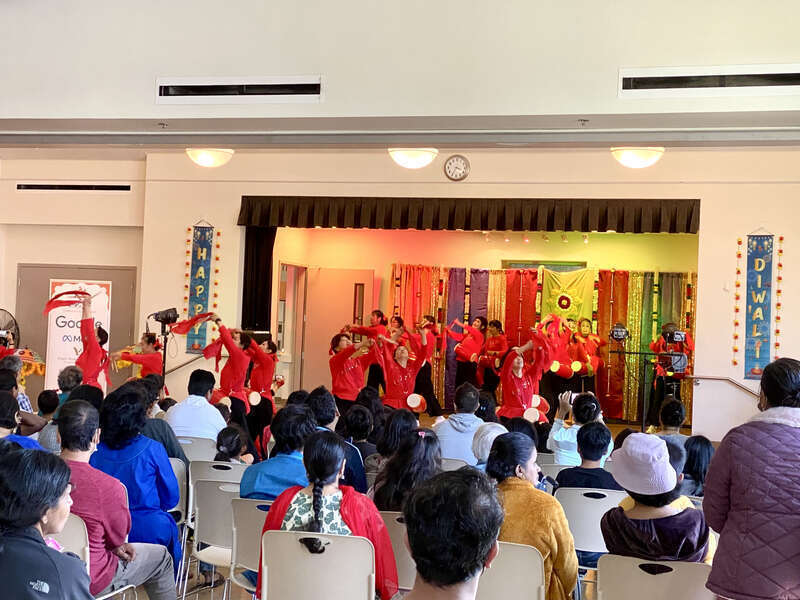 Sunnyvale Diwali Festival, held in Sunnyvale Community Center at 10am - 5pm on October 15 2022, organized by South Asian Cultural Association of Sunnyvale