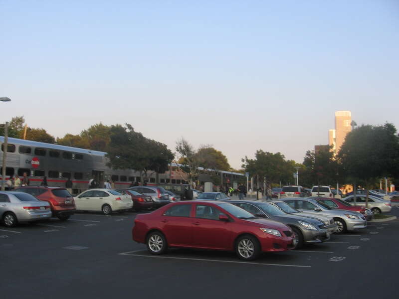 The Sunnyvale (Caltrain station) in Sunnyvale, California, USA.