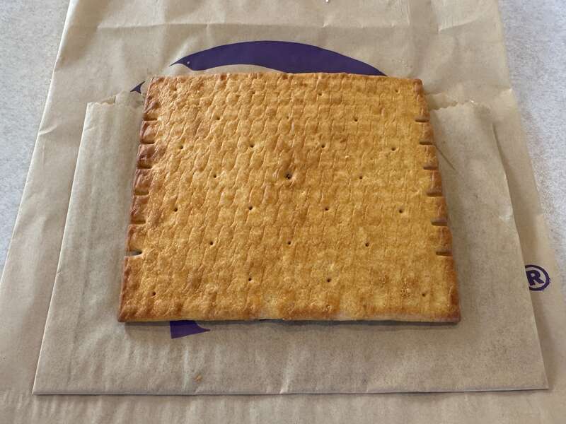 Taco Bell Big Cheez It  Cracker