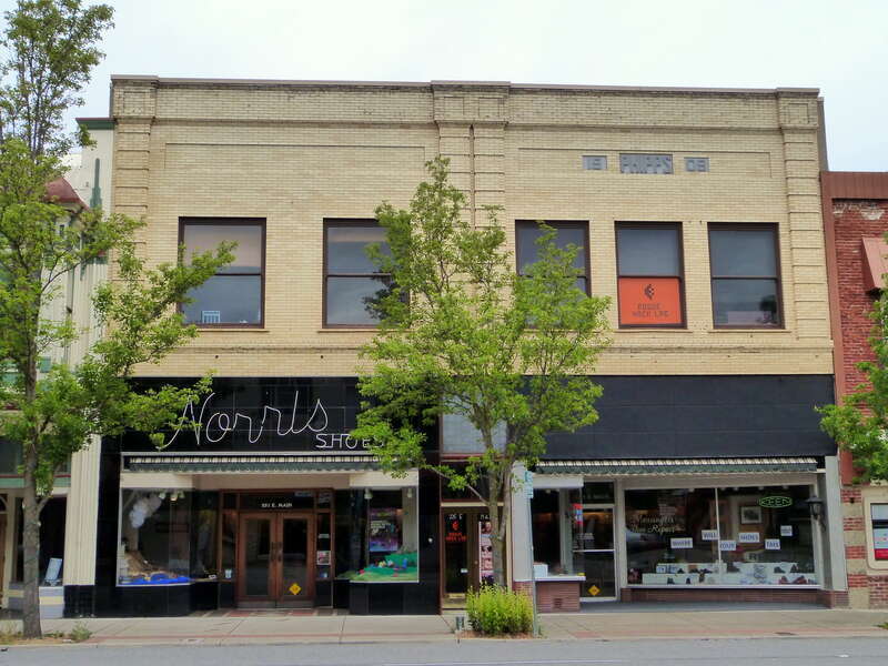 The historic Tayler-Phipps Building (built 1909), located at 221-225 East Main Street in Medford, Oregon, United States, is listed on the US National Register of Historic Places. It is additionally listed as a contributing resource in the National