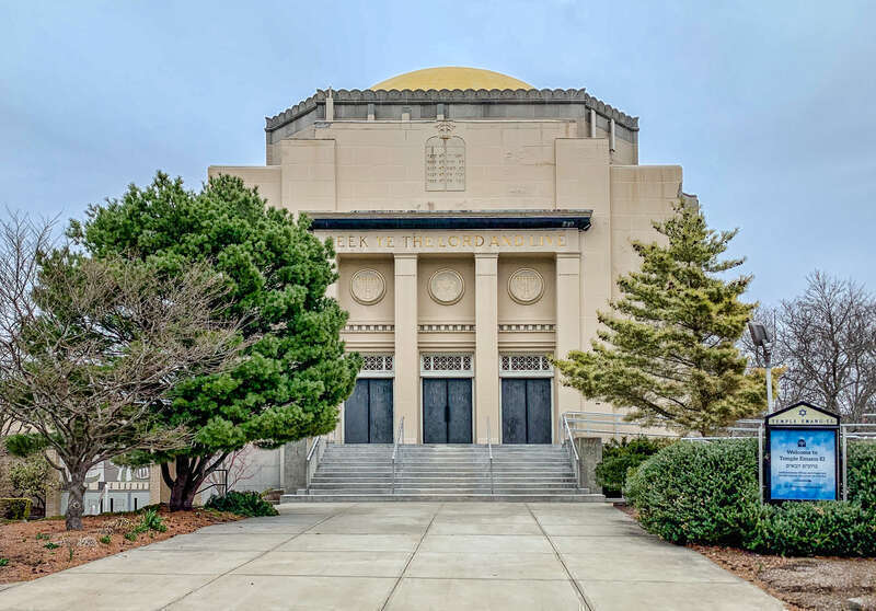 Temple Emmanuel, at Morris and Sessions Streets, Providence Rhode Island
