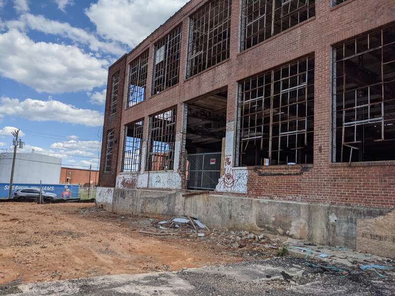 In the background is the Sherman-Williams plant. Taken 2021