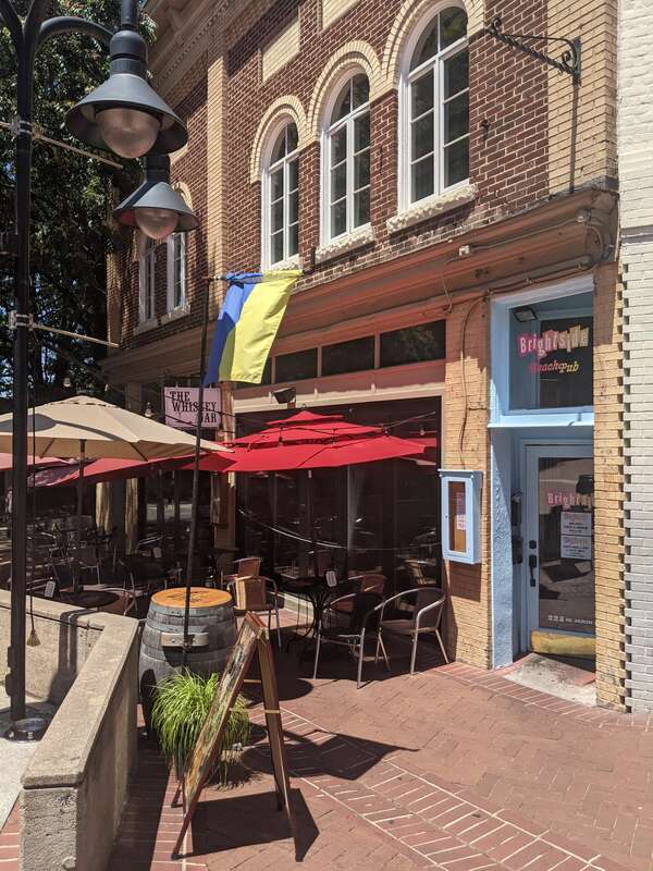 The Whiskey Jar at 227 West Main Street on the Downtown Mall in Charlottesville, Virginia.