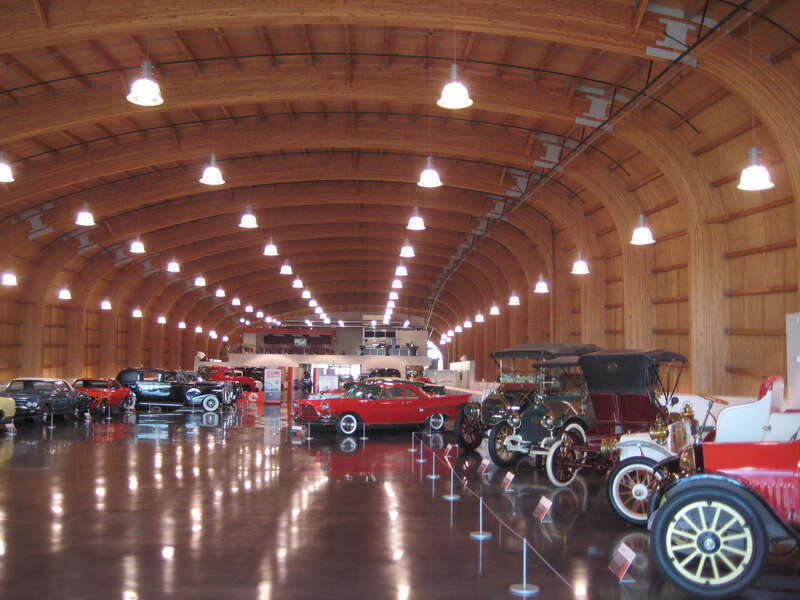 The cars are just too nice.  I prefer a little grunge and realism with my old cars.  The old LeMay Family Collection is just more fun.