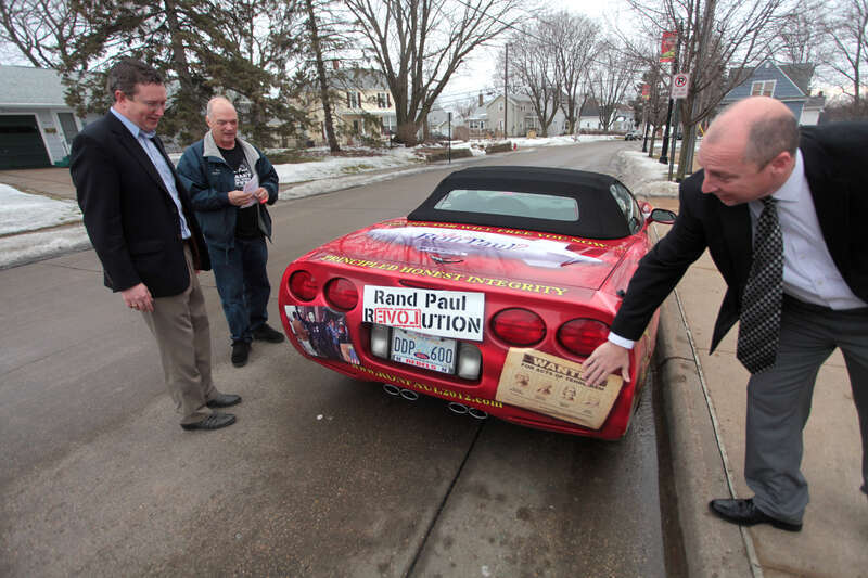 U.S. Congressman Thomas Massie speaking with supporters at the Myers Center at the University of Dubuque in Dubuque, Iowa.

Please attribute to Gage Skidmore if used elsewhere.