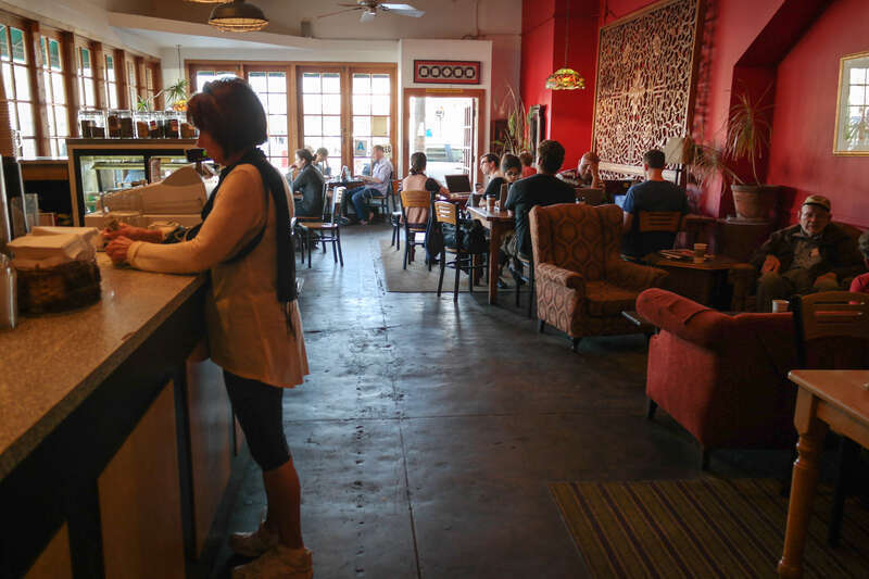 Twiggs Coffeehouse in the University Heights neighborhood of San Diego, California