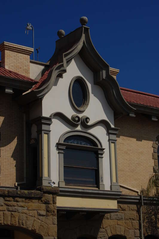 The original Gilroy City Hall. built in 1905. 7400 Monterey Street. Gilroy, California, United States.