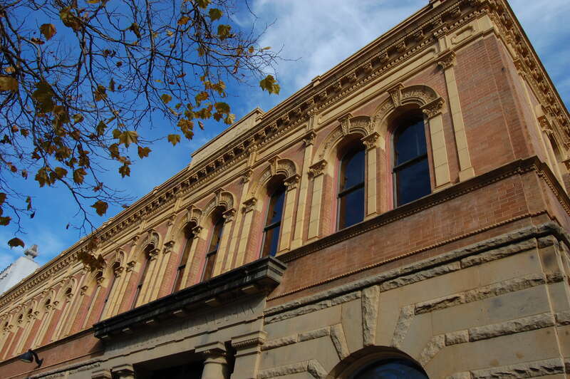 Santa Cruz County Bank. 1502 Pacific Avenue. Santa Cruz, California, USA