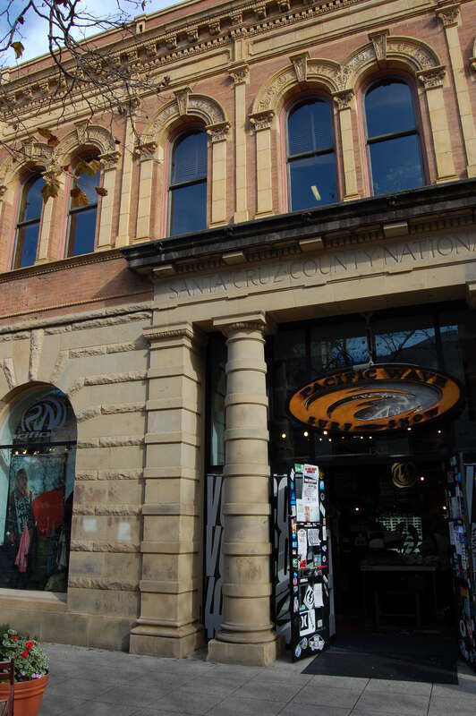 Santa Cruz County Bank. 1502 Pacific Avenue. Santa Cruz, California, USA