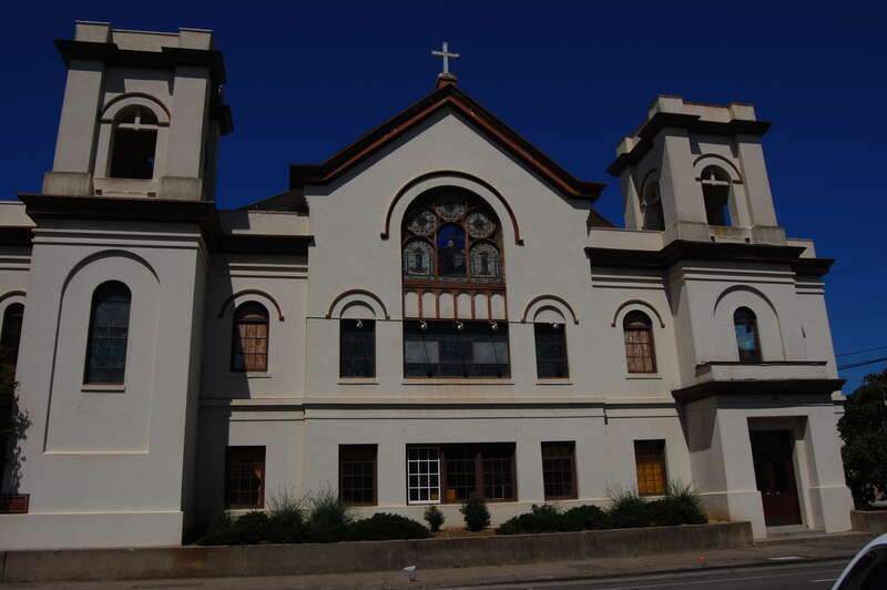 Bible church. Built in 1941. 448 Carolina Street. Vallejo, California, USA
