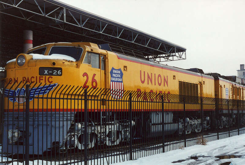 Union Pacific No. 26 is an 8,500 horsepower gas turbine-electric locomotive (GTEL) built by General Electric (GE) in February 1961 for the Union Pacific Railroad (UP). It was part of the third-generation of three generations of GTELs built for the UP