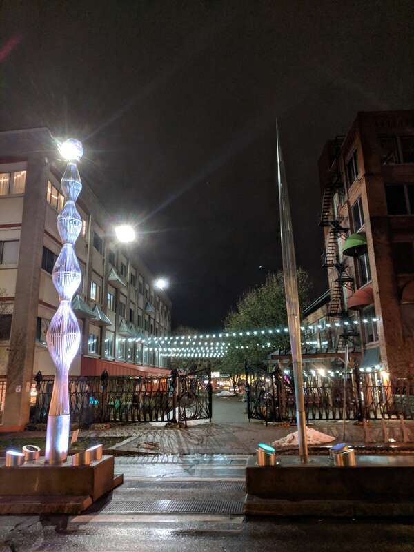 Village Gate Square in en:Rochester, New York