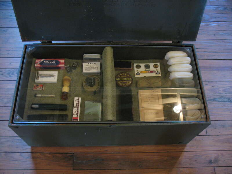 World War II Company Street
recreated using historic buildings from different areas of Fort Benning 

700 Series buildings