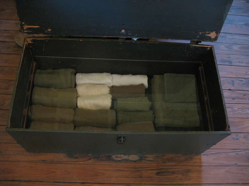 World War II Company Street
recreated using historic buildings from different areas of Fort Benning 

700 Series buildings