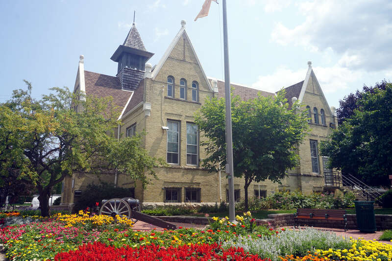 The Greenfield School (currently the West Allis Historical Society Museum) in West Allis, Wisconsin (United States).