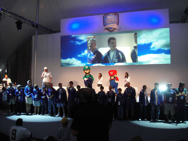 Wii Games Summer 2010 - Luigi and Mario and the finalists