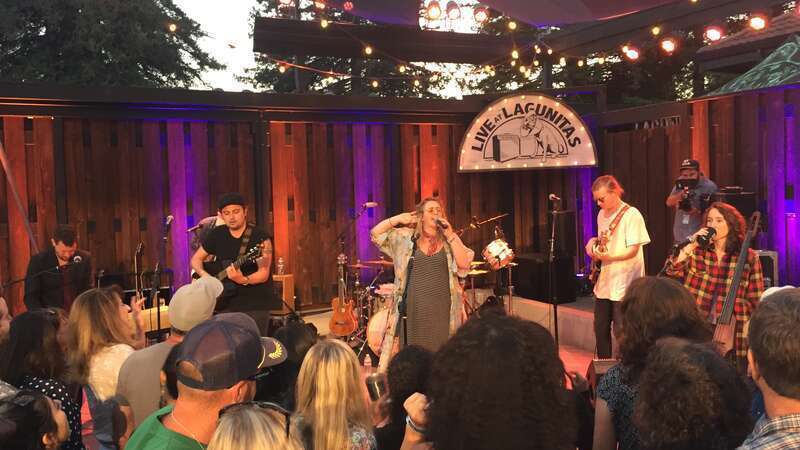 The American rock band Wild Child performing a concert at Lagunitas Brewery in Petaluma, CA on July 31 2018.