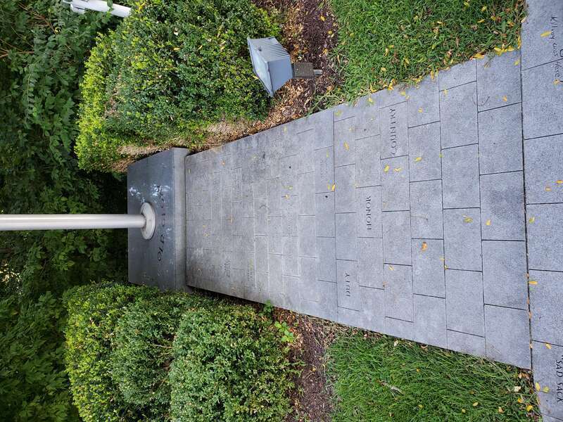 World War II memorial in St. Joseph, Michigan