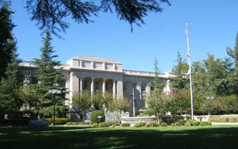 Yolo County Courthouse — in Woodland, Yolo County, California.
1917 building on the National Register of Historic Places.
