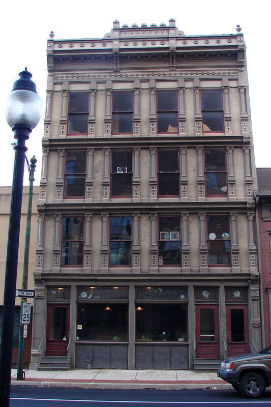 York Dispatch Newspaper Offices on the NRHP since March 8, 1978. At 15 and 17 East Philadelphia Street, York, York County, Pennsylvania.  The newspaper is still publishing, but not from this address.
