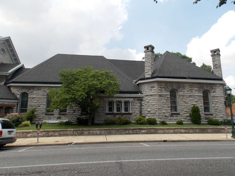 Church offices for Zion Reformed United Church of Christ in Hagerstown, Maryland.