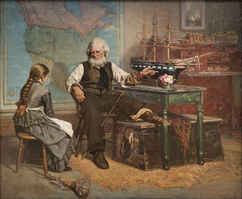 Title: 80th Birthday
Artist: Thomas Satterwhite Noble (American, 1835 - 1907) 
Date: 1895
Medium: Oil on canvas
Dimensions: 47 x 56 1/2 in.

Location: 


Chazen Museum of Art
  





Native name
Chazen Museum of Art

Parent institution
University of