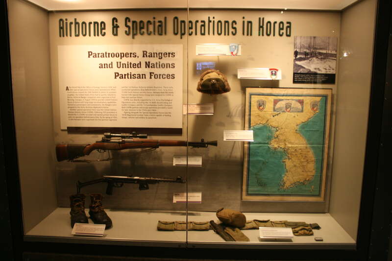 Airborne and Special Operations Museum, Fayetteville, North Carolina. Complete indexed photo collection at WorldHistoryPics.com.
