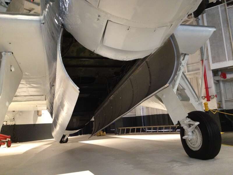 A Static Display at the USS Lexington below deck.