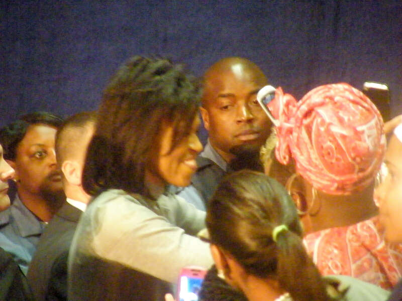 Michelle Obama in Fort Wayne Indiana
Fort Wayne Indiana October 15 2008