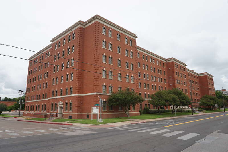 Collins Residence Hall on the campus of Baylor University in Waco, Texas (United States).