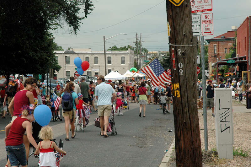 Boulder Street 4th of July parade, Denver, 2009