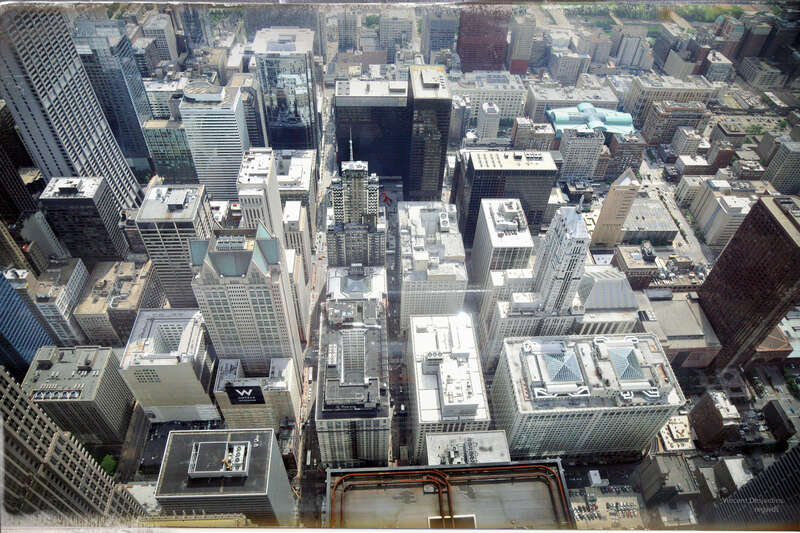 Chicago (ILL) Willis Tower ( Ex. SEARS Tower ) 1974, east side &quot; the loop &quot;