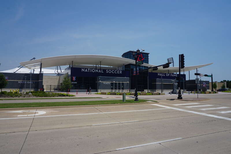 The National Soccer Hall of Fame in Frisco, Texas (United States).