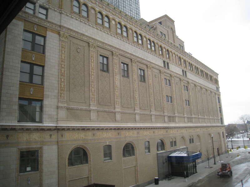 Shot of the building