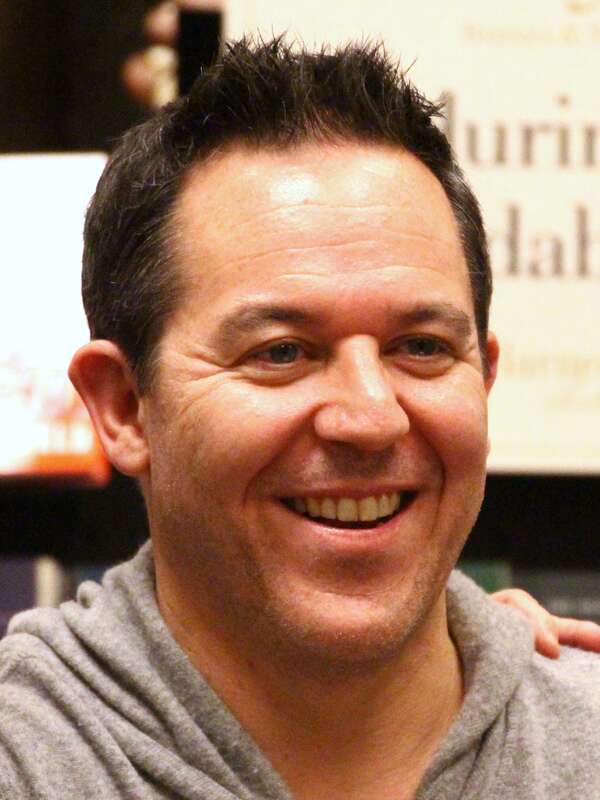 Greg Gutfeld at a book signing in Plano, Texas.