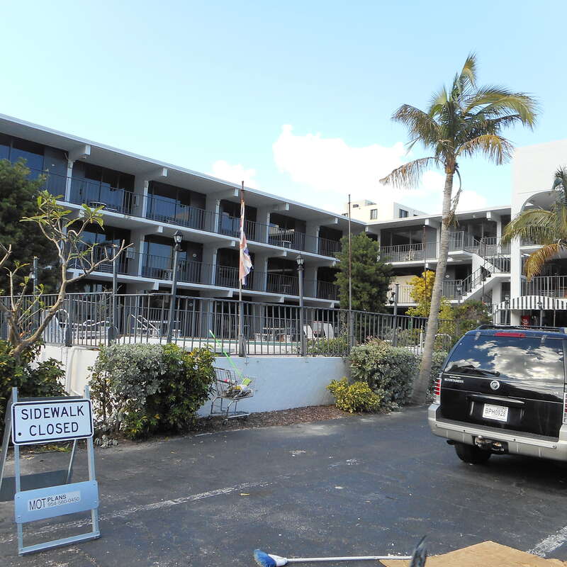 Lafayette Motel on A1A in FL being torn down