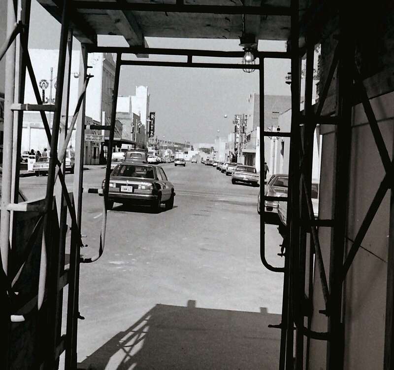 Looking North from the 500 block of N. Chaparral