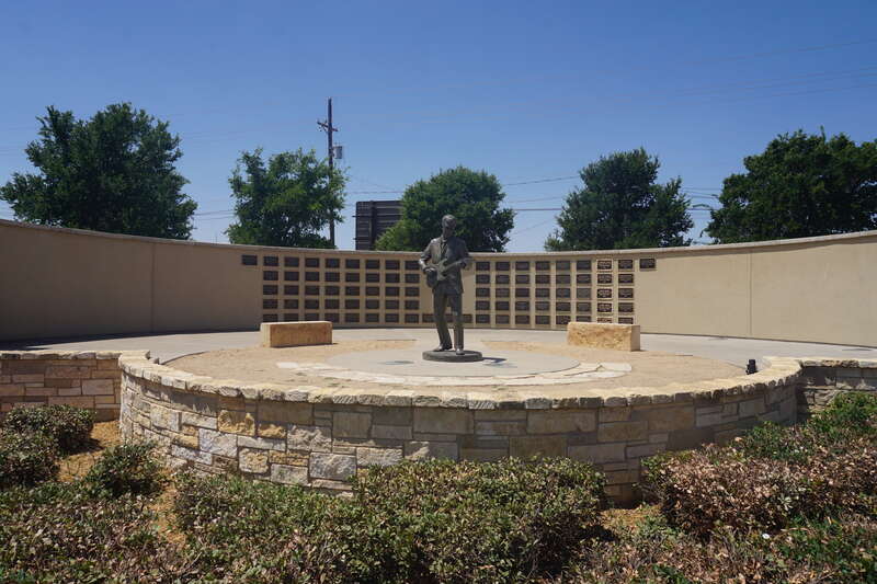 Buddy and Maria Elena Holly Plaza in Lubbock, Texas (United States).