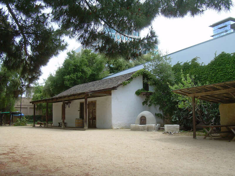 San Jose, California.  California Historical Landmark No. 866.  National Register of Historic Places #73000454.  San Jose Historic Landmark No. 1.