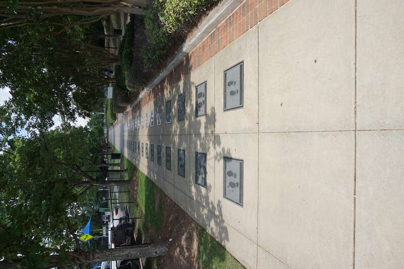 The International Civil Rights Walk of Fame at the Martin Luther King Jr. National Historic Site in Atlanta, Georgia (United States).