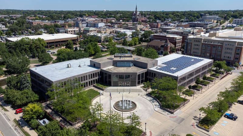 Naperville City Hall in 2022.
