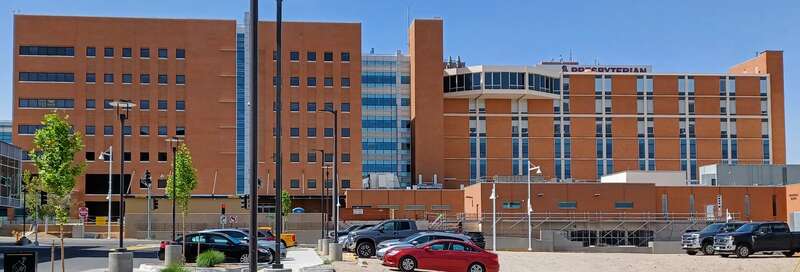 North side of Presbyterian Hospital, Albuquerque, NM