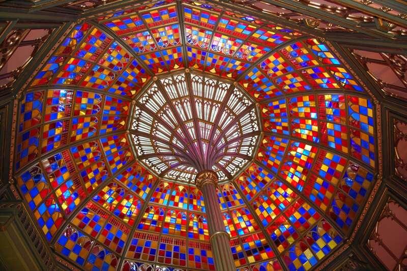 Old Louisiana State Capitol dome (interior)